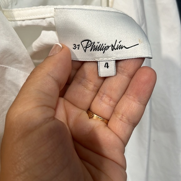 3.1 Phillip Lim Twist Back Button Down size 4 - Picture 5 of 5